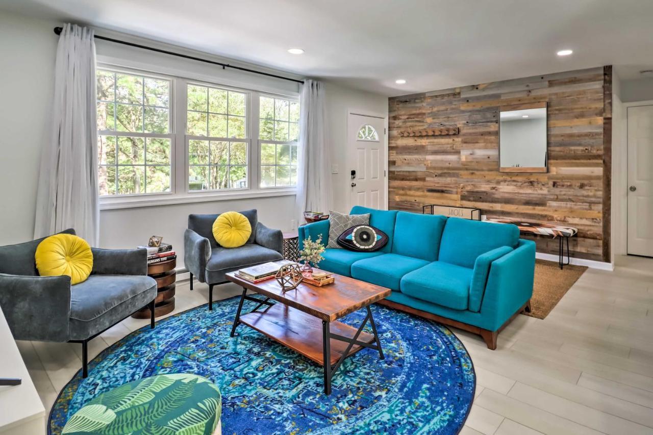Pocono Mountain Escape With Game Room Walk To Lake! Albrightsville Kültér fotó