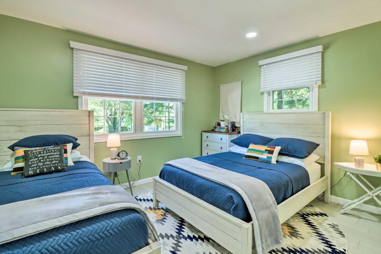 Pocono Mountain Escape With Game Room Walk To Lake! Albrightsville Kültér fotó